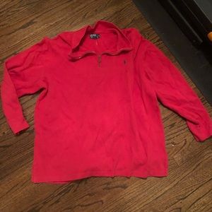 Men’s red pullover Ralph Lauren sweater 3XB big